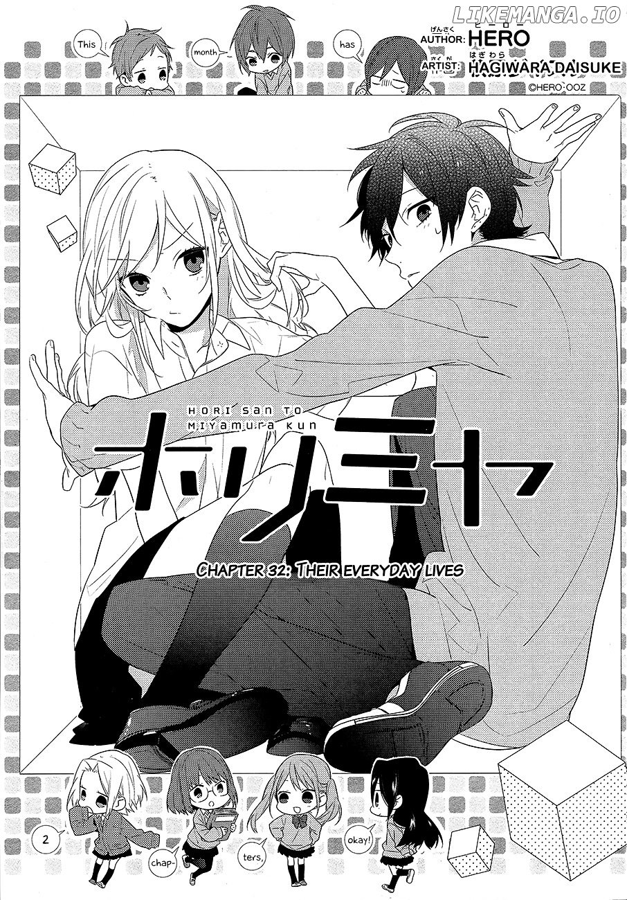 Horimiya, Chapter 32 image 02